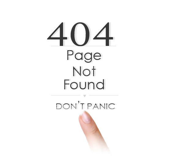 白色404頁面