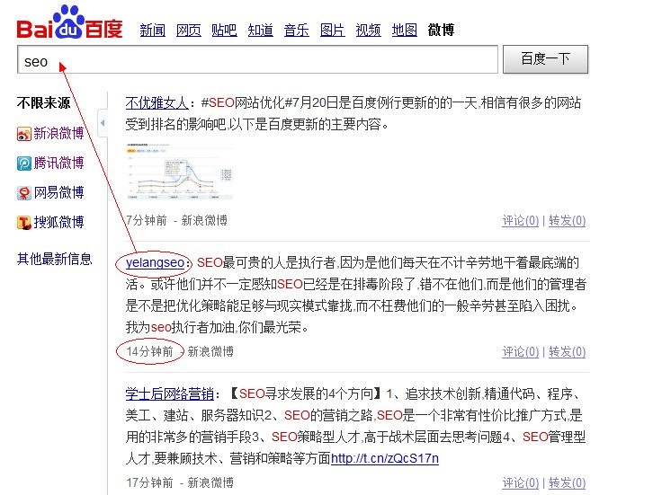 微博SEO