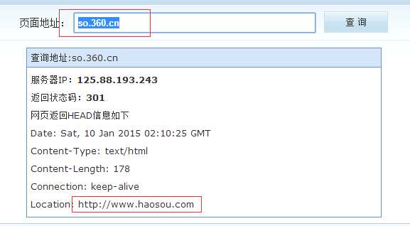 so.#的301重定向